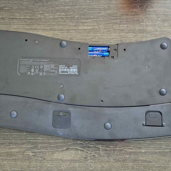 Microsoft Sculpt Comfort Ergo Wireless Black Keyboard & Mouse Without Receiver - Picture 3 of 4